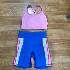 Fabletics Biker Short Set Size S